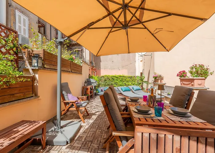 Loft Via Della Scala With Terrace Apartmán