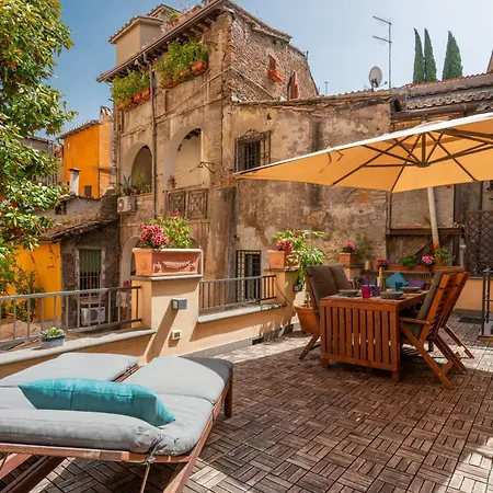 公寓 Loft Via Della Scala With Terrace