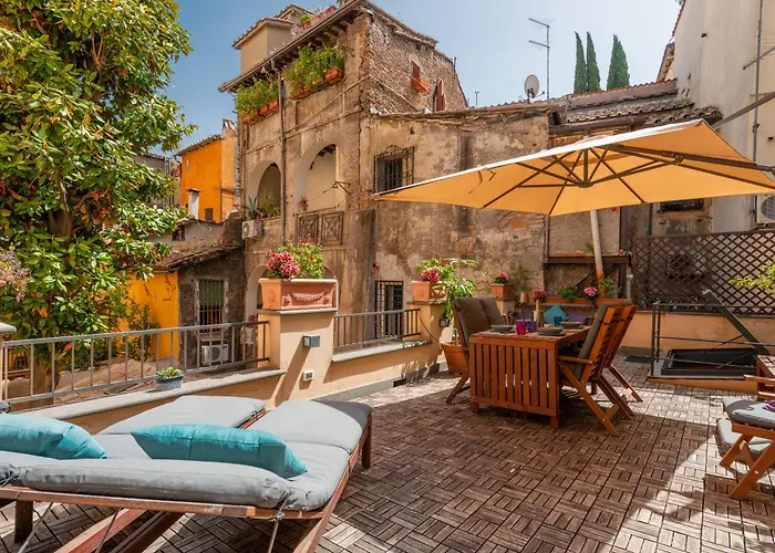公寓 Loft Via Della Scala With Terrace