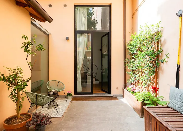 公寓 Loft Via Della Scala With Terrace